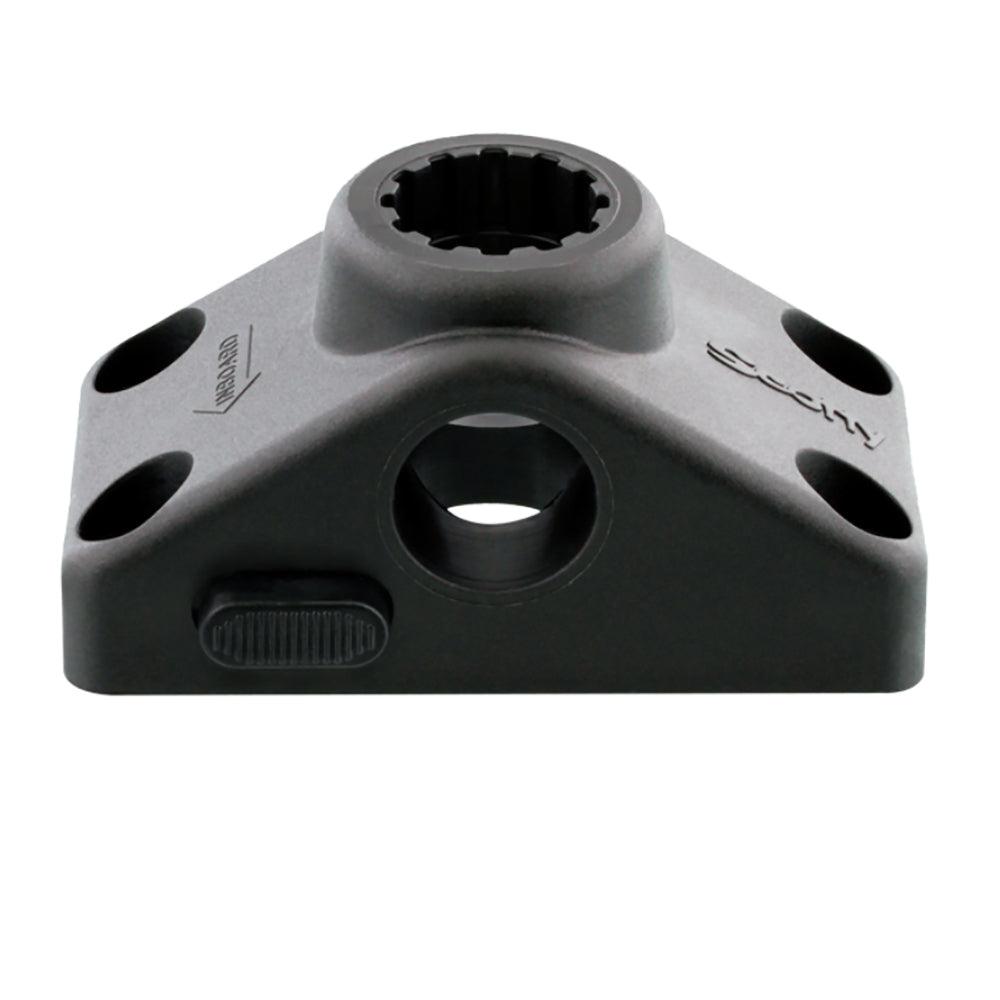 Scotty 241 Locking Combination Side or Deck Mount - Black - Keep Casting Fishing & Outdoors