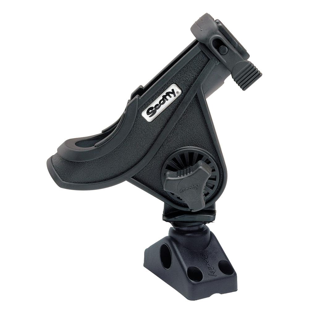 Scotty 280 Bait Caster/Spinning Rod Holder w/ Deck/Side Mount