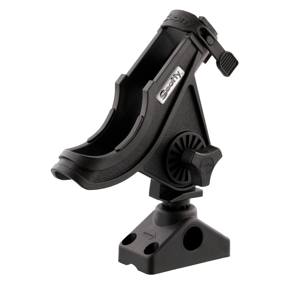 Scotty 280 Bait Caster/Spinning Rod Holder w/ Deck/Side Mount