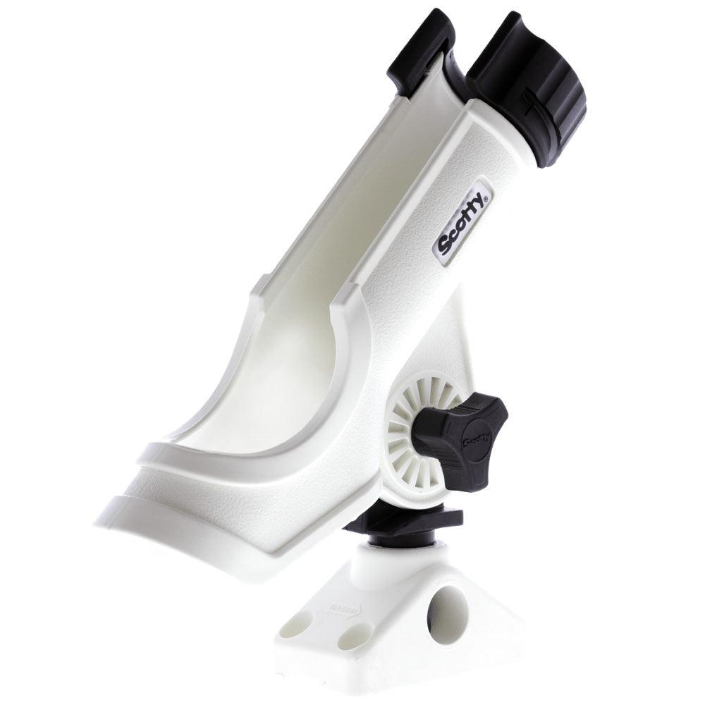 Scotty Powerlock Rod Holder White w/ Side/Deck Mount