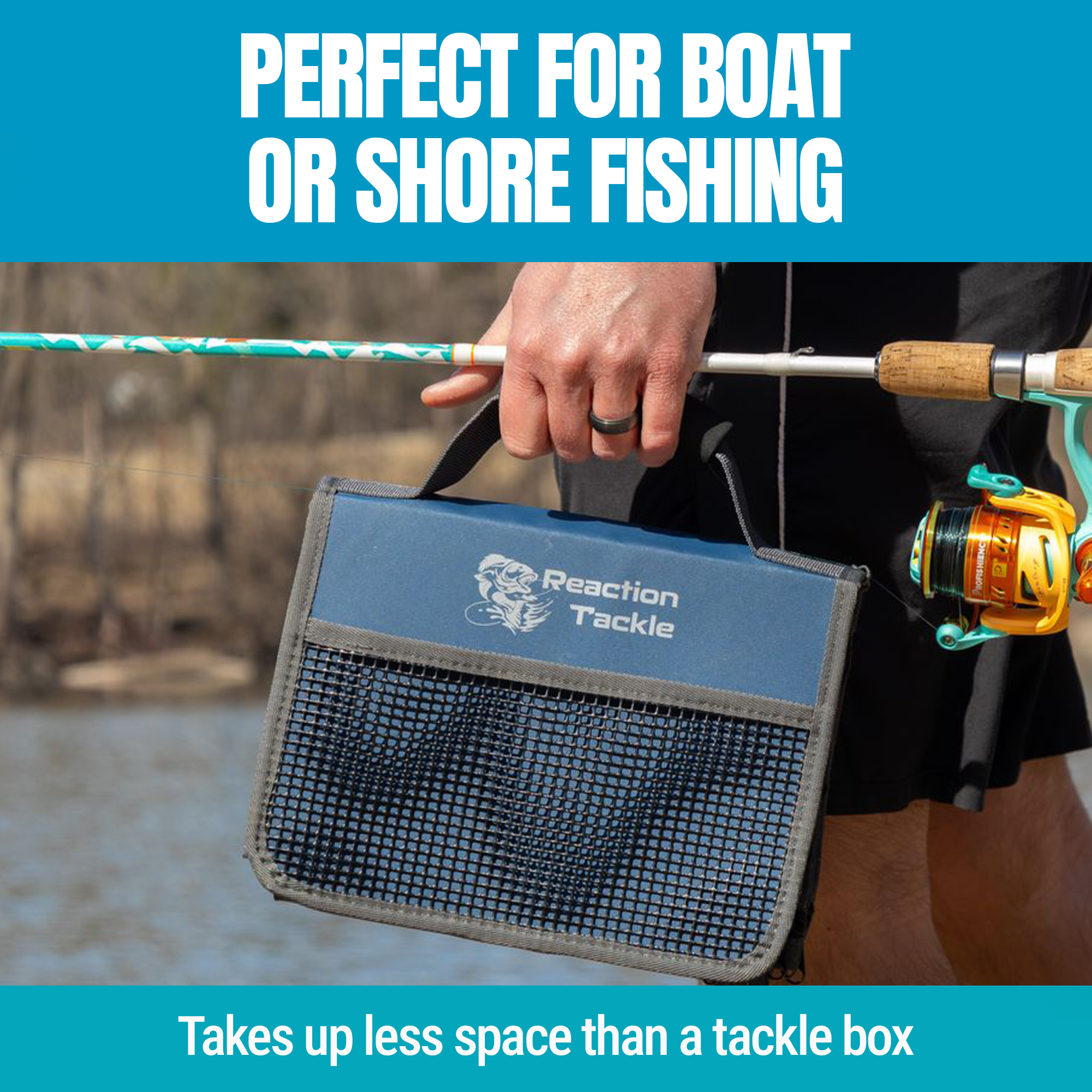 Reaction Tackle Speed Binder and Tackle Storage - New - Keep Casting Fishing & Outdoors