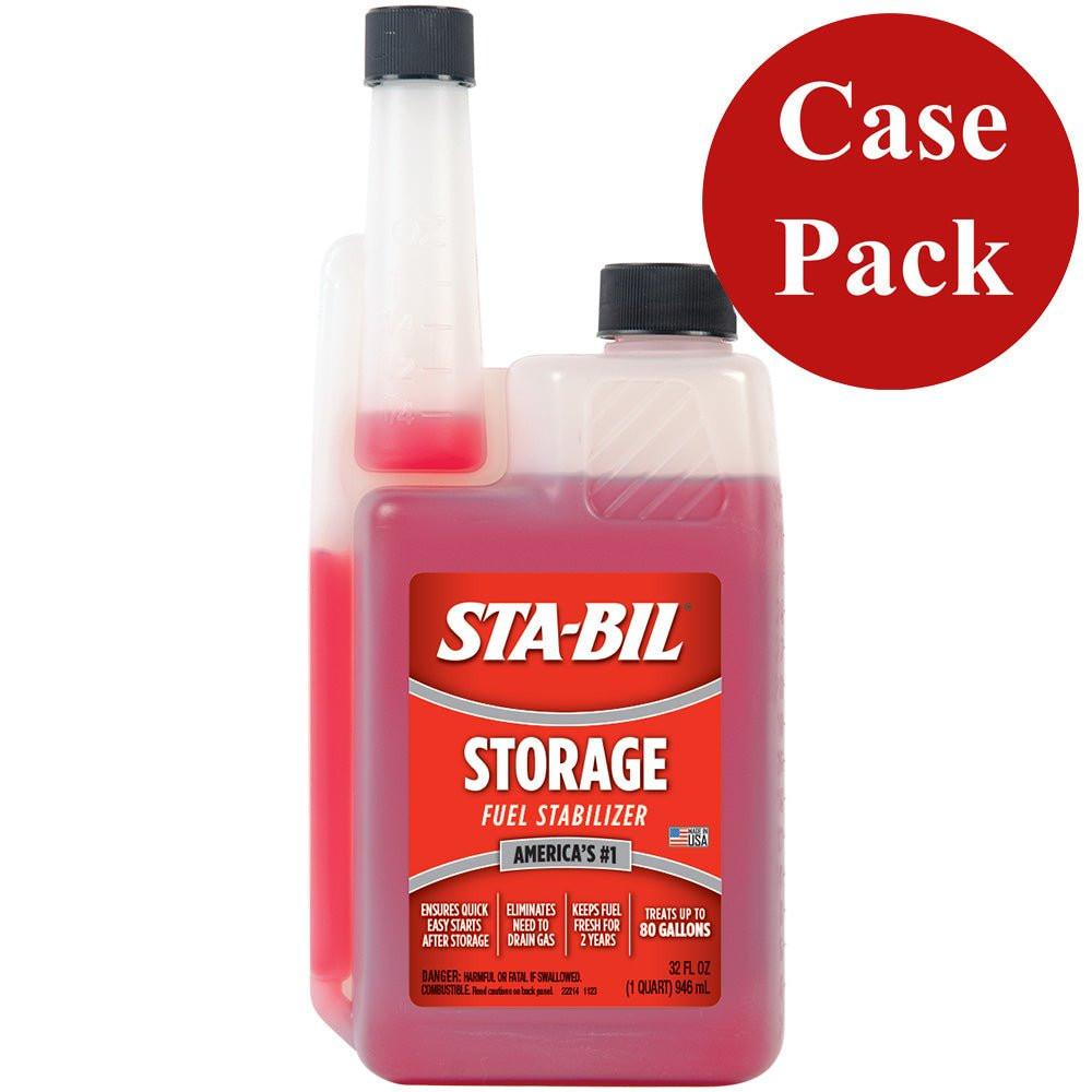STA - BIL Fuel Stabilizer - 32oz *Case of 12* - Keep Casting Fishing & Outdoors