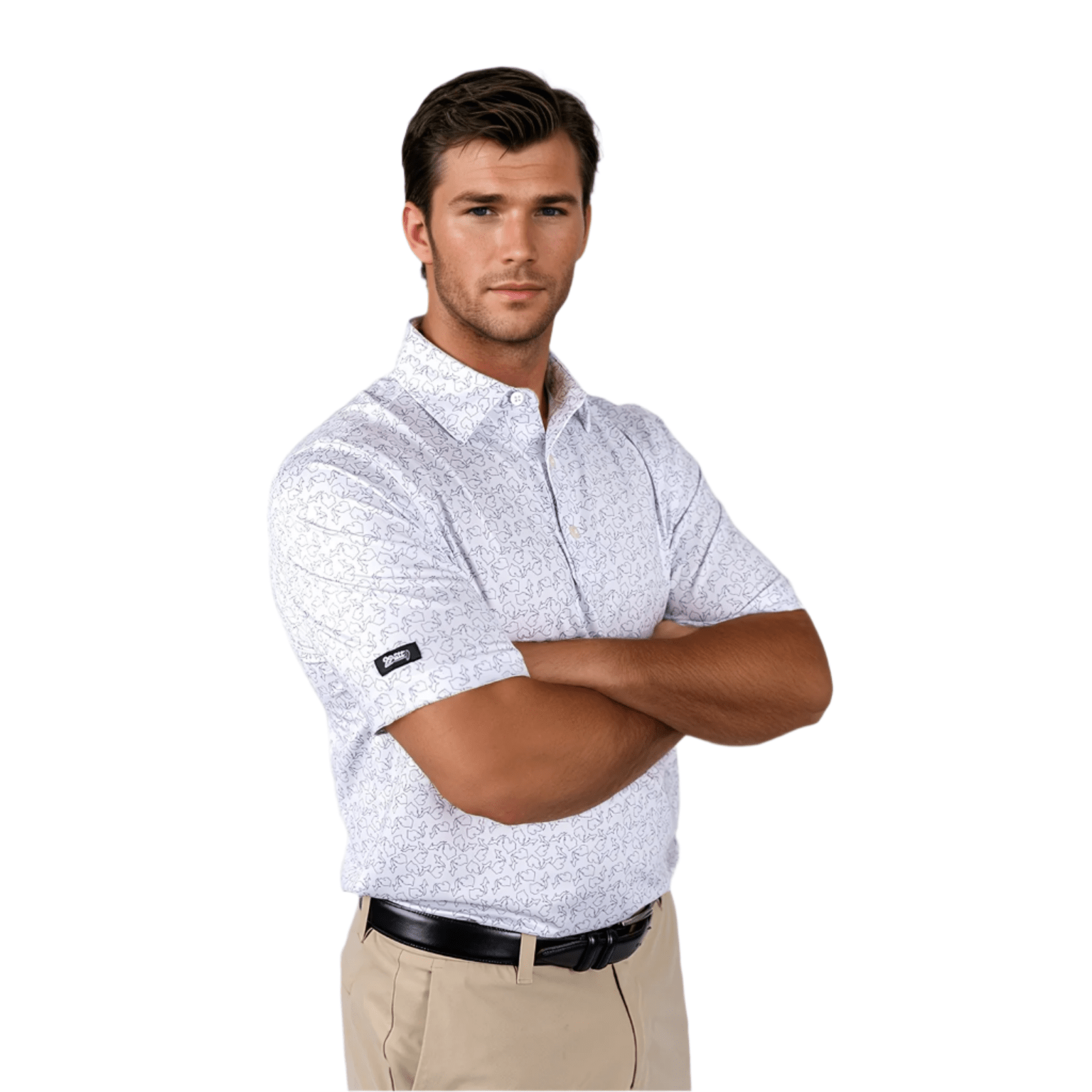 State of Michigan Men's Polo