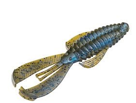 Strike King Baby Rage Bug 3in 9pk Blue Craw - Keep Casting Fishing & Outdoors