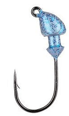 Strike King Baby Squadron Swimbait Head 5/16oz 3ct Blue Glimmer - Keep Casting Fishing & Outdoors