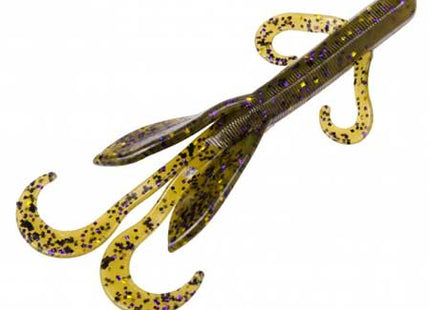 Strike King Game Hawg 4in Green Pumpkin Purple & Gold - Keep Casting Fishing & Outdoors