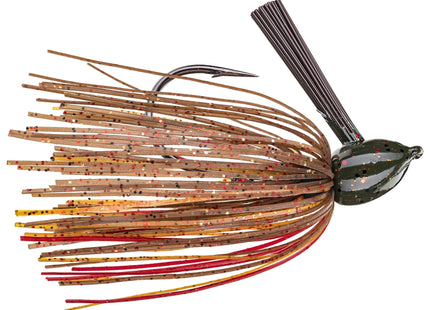 Strike King Hack Attack Fluro Jig 3/4oz Falcon LakeCraw - Keep Casting Fishing & Outdoors