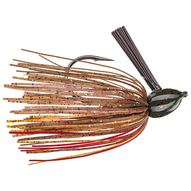 Strike King Hack Attack Fluro Jig 3/4oz Falcon LakeCraw - Keep Casting Fishing & Outdoors