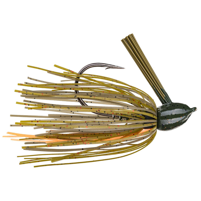 Strike King Hack Attack Fluro Jig 3/8oz Bama Craw - Keep Casting Fishing & Outdoors