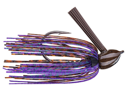 Strike King Hack Attack Fluro Jig 3/8oz Peanut Butter Bug - Keep Casting Fishing & Outdoors