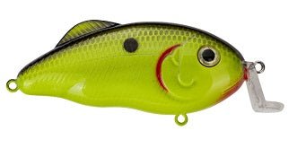 Strike King Hybrid Hunter Jr 1/2oz 3in Chartreuse Black Back - Keep Casting Fishing & Outdoors