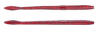 Strike King KVD Finesse Worm 5in 12ct Red Bug - Keep Casting Fishing & Outdoors