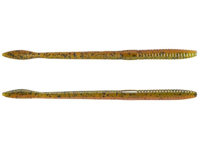 Strike King KVD Worm 6.5in 12ct Dirt - Keep Casting Fishing & Outdoors