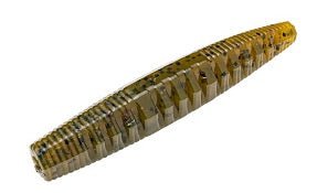 Strike King Ned Ocho 2.5in 9pk Green Pumpkin - Keep Casting Fishing & Outdoors