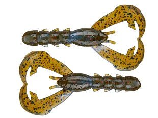 Strike King Rage Baby Craw 3in 9pk Blue Craw Red Flake - Keep Casting Fishing & Outdoors