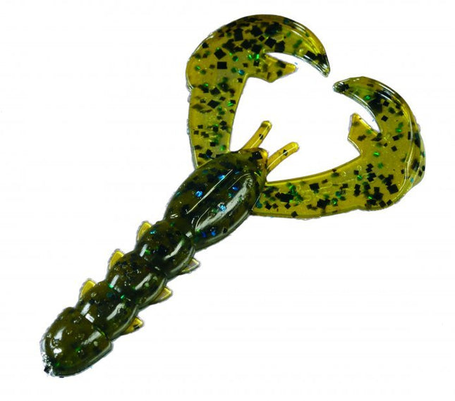Strike King Rage Baby Craw 3in 9pk Okee Craw - Keep Casting Fishing & Outdoors