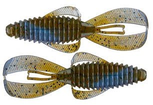 Strike King Rage Bug 4in 7pk Blue Craw Red Flake - Keep Casting Fishing & Outdoors