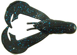 Strike King Rage Chunk 7ct Black Blue Flake - Keep Casting Fishing & Outdoors