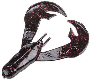 Strike King Rage Chunk 7ct Black Neon - Keep Casting Fishing & Outdoors