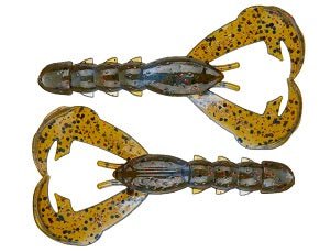 Strike King Rage Craw 4in 7ct Blue Craw Red Flake - Keep Casting Fishing & Outdoors