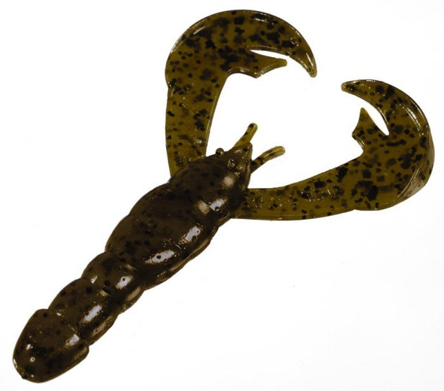 Strike King Rage Craw 4in 7ct Green Pumpkin - Keep Casting Fishing & Outdoors
