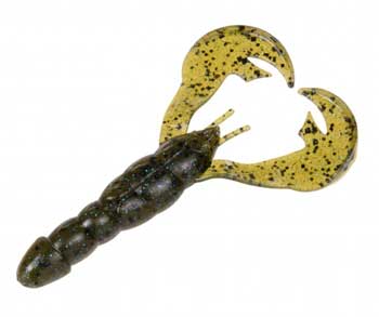 Strike King Rage Craw 4in 7ct Green Pumpkin Sapphire - Keep Casting Fishing & Outdoors