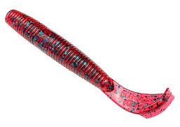 Strike King Rage Ned Cut - R Worm 3in 9pk Red Bug - Keep Casting Fishing & Outdoors