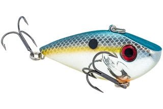 Strike King Red Eye Shad 3/8oz Chrome Sexy Shad - Keep Casting Fishing & Outdoors
