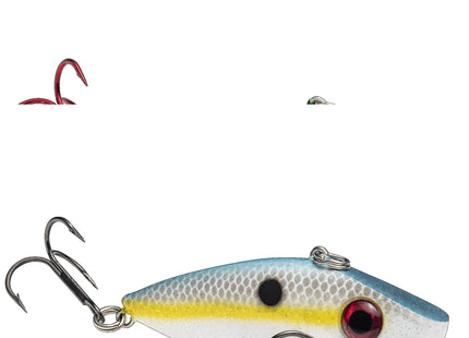 Strike King Red Eye Shad 3/8oz Smokey Chrome Blue - Keep Casting Fishing & Outdoors