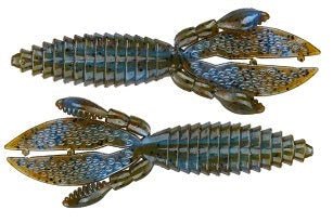 Strike King Rodent 3in 8pk Blue Craw Red Flake - Keep Casting Fishing & Outdoors