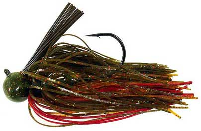 Strike King Tour Grade Football Jig 1/2oz Falcon Lake Craw - Keep Casting Fishing & Outdoors