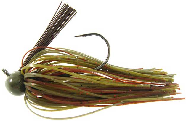 Strike King Tour Grade Football Jig 3/4oz Green Pumpkin - Keep Casting Fishing & Outdoors