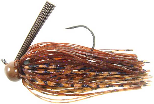Strike King Tour Grade Football Jig 3/4oz Peanut Butter & Jelly - Keep Casting Fishing & Outdoors