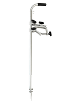 Telescoping Transducer Pole w/ Handle, Speed Adapter & Gunnel Clamp