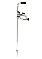 Telescoping Transducer Pole w/ Handle, Speed Adapter & Gunnel Clamp
