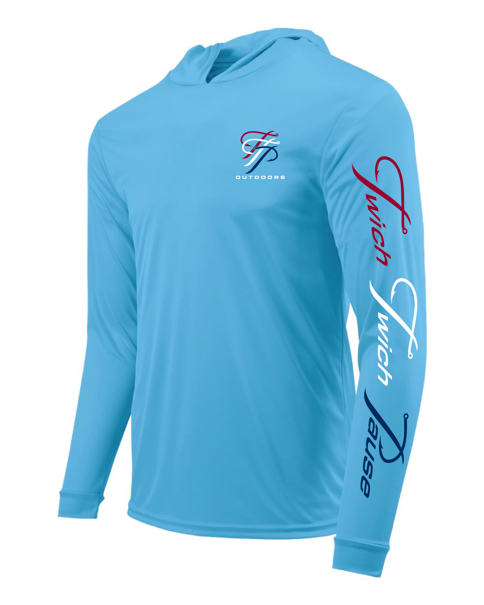 TTP BACK/SLEVE BIMINI BLUE HOODIE - Keep Casting Fishing & Outdoors