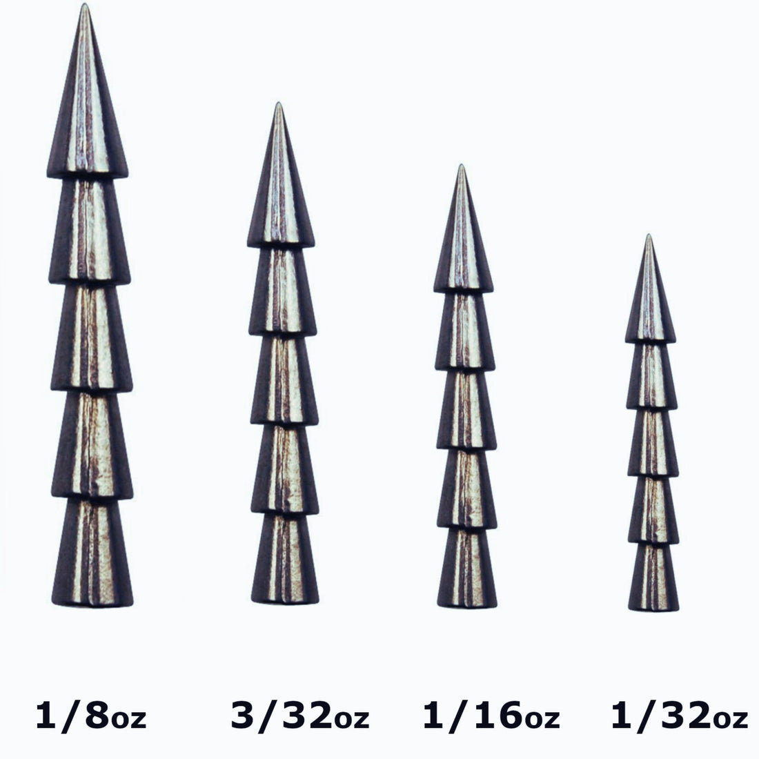 Reaction Tackle Tungsten Nail Weights/ Insert Sinkers - Keep Casting Fishing & Outdoors