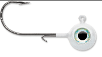 VMC Neon Moon Eye Jig 1/16oz 2ct White - Keep Casting Fishing & Outdoors