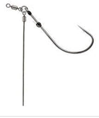 VMC Tokyo Rig Finesse Neko Black Nickel Size 1/0 - Keep Casting Fishing & Outdoors
