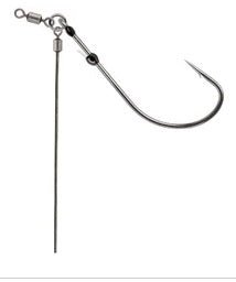 VMC Tokyo Rig Finesse Neko Black Nickel Size 1/0 - Keep Casting Fishing & Outdoors