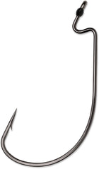 VMC Wide Gap Hook Black Nickel Size 1/0 6ct - Keep Casting Fishing & Outdoors