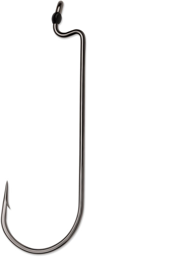 VMC Worm Hook Black Nickel Size 5/0 5ct - Keep Casting Fishing & Outdoors