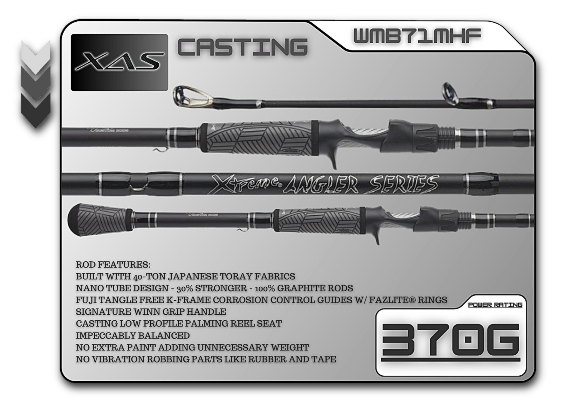 WMB71MHF 7'1" Medium Heavy Fast - Keep Casting Fishing & Outdoors