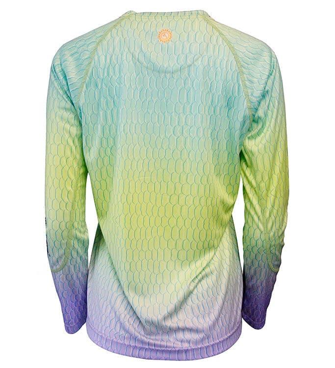 Women's Fish Scale L/S UV Fishing Shirt - Keep Casting Fishing & Outdoors