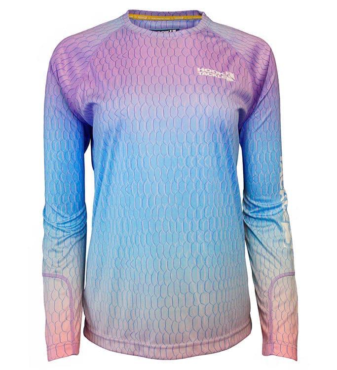 Women's Fish Scale L/S UV Fishing Shirt - Keep Casting Fishing & Outdoors