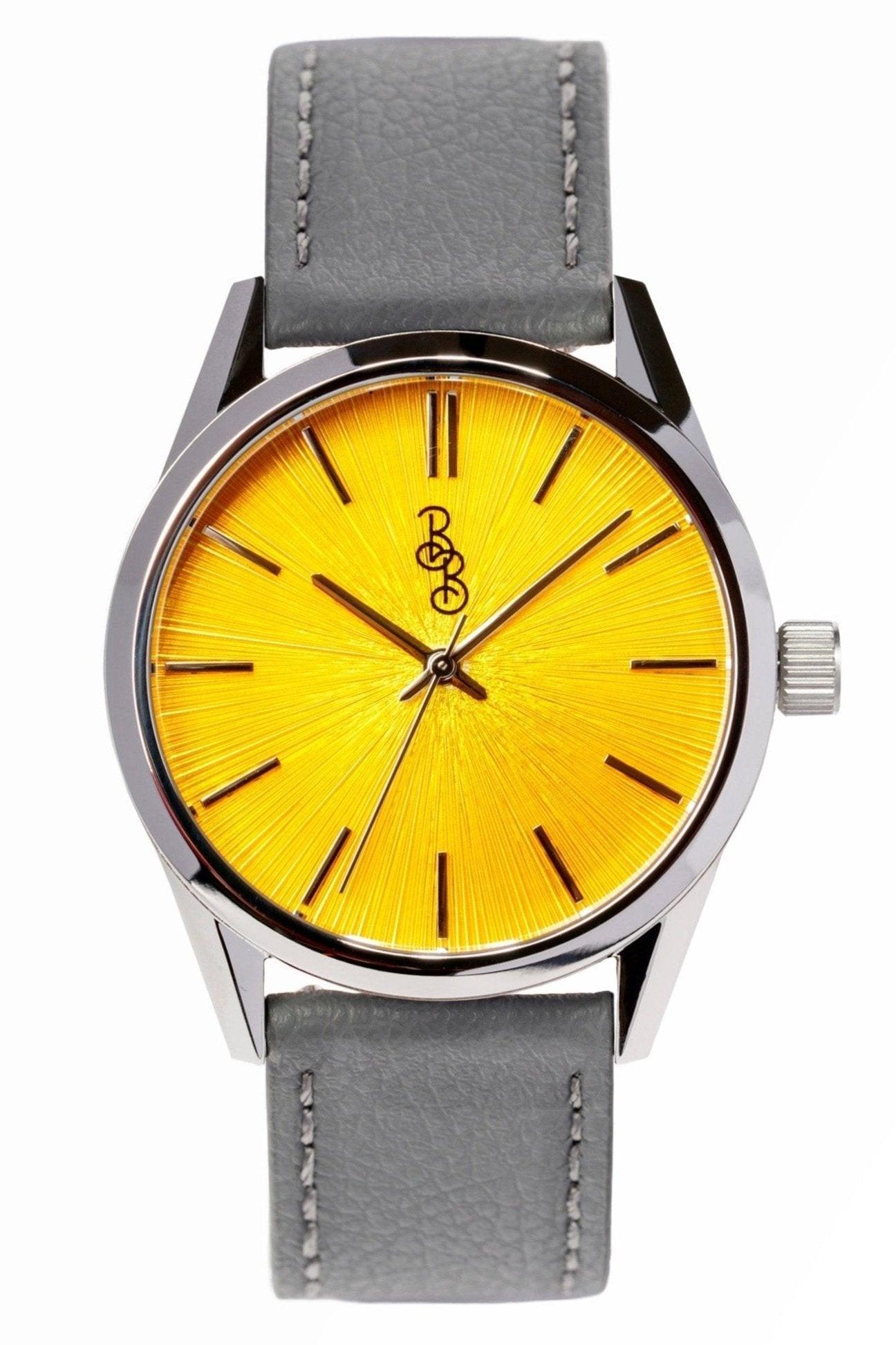 Yellow Sunburst Watch - Keep Casting Fishing & Outdoors