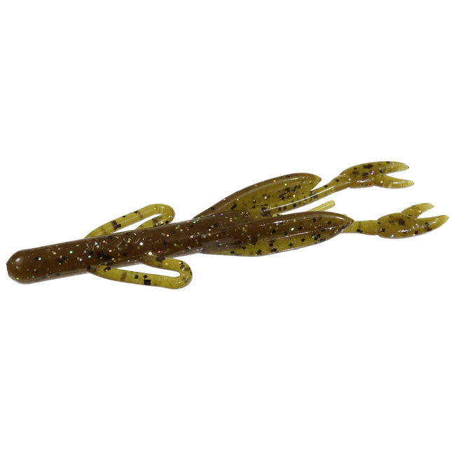 Zoom Baby Brush Craw 4 Inch Plastic Lure Green Pumpkin 12ct - Keep Casting Fishing & Outdoors