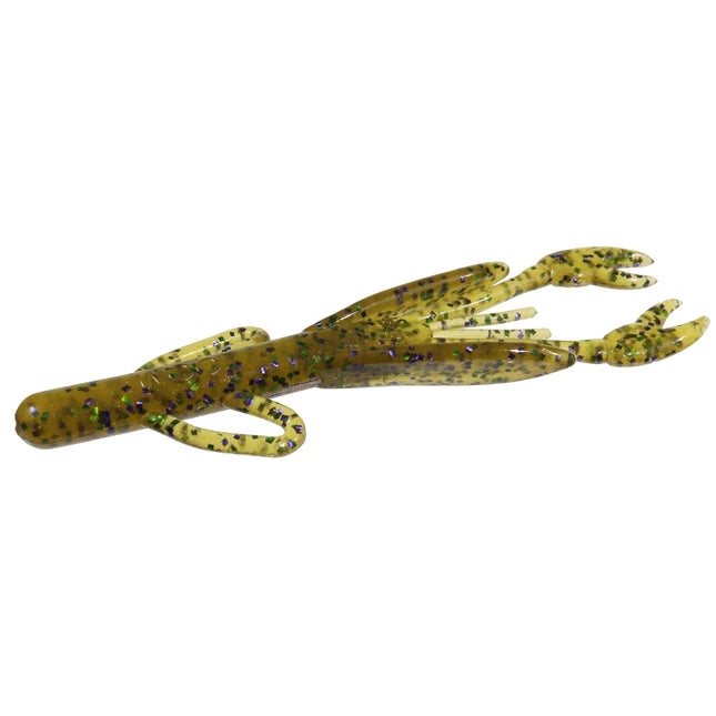 Zoom Baby Brush Craw 4in Green Pumpkin Blue 12 Pack - Keep Casting Fishing & Outdoors