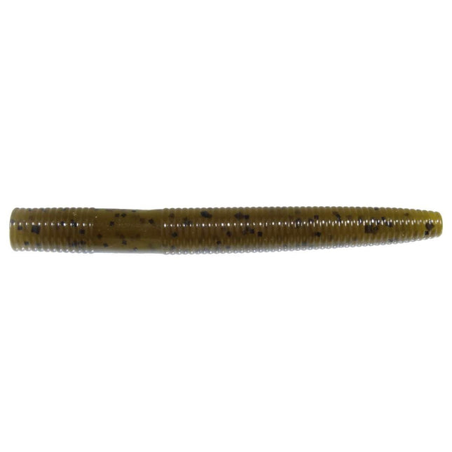 Zoom Beatdown 3.5in Soft Plastic Ned Rig Green Pumpkin 10ct - Keep Casting Fishing & Outdoors