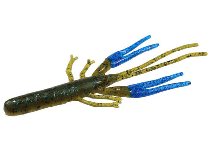Zoom Big Critter Craw 4.5in Green Pumpkin Blue 10ct - Keep Casting Fishing & Outdoors